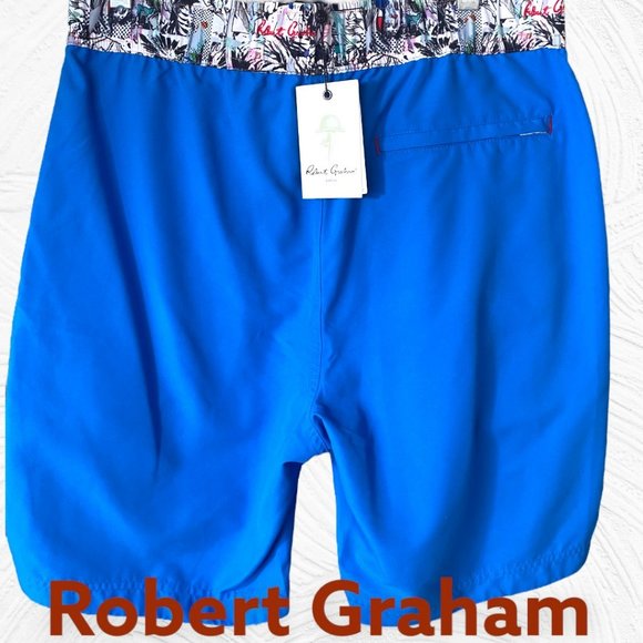 ROBERT GRAHAM SWIM TRUNKS (SZ 32) (NWT) - Picture 2 of 11